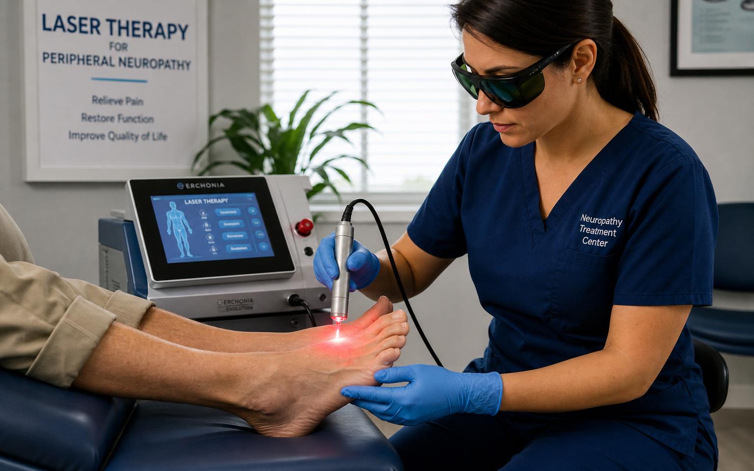 If you Suffer from Peripheral Neuropathy, Here’s How Laser Therapy can Help