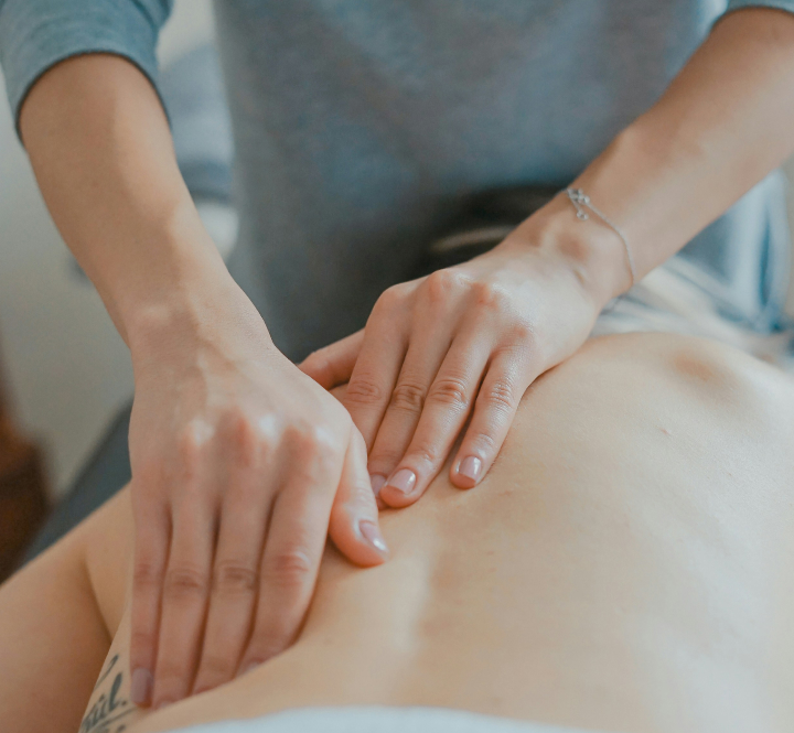 Modern chiropractic clinic interior